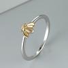 Popular little bee ring retro exquisite temperament small animal ring simple jewelry