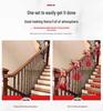 Wedding Stair Railing Décor Set: Groom & Bride's New Home Double Happiness Flowers