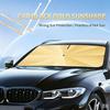 Car Windshield Sun Shade Umbrella 2026 Foldable Car Front Sunshade Auto UV Block Interior Protector Parasol Car Visor Covers Dome Lights 6