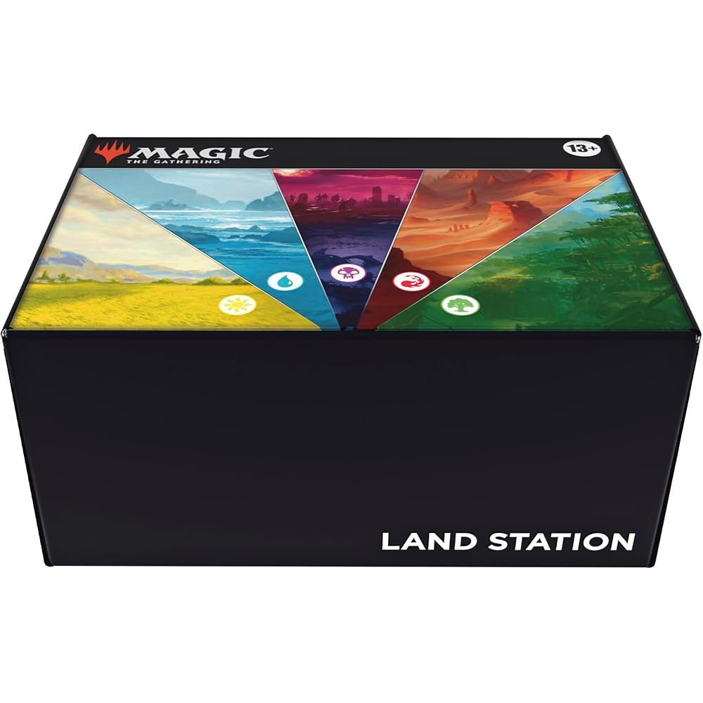 Magic: The Gathering 2025 Land Station Game Board with Custom Artwork and Durable Design