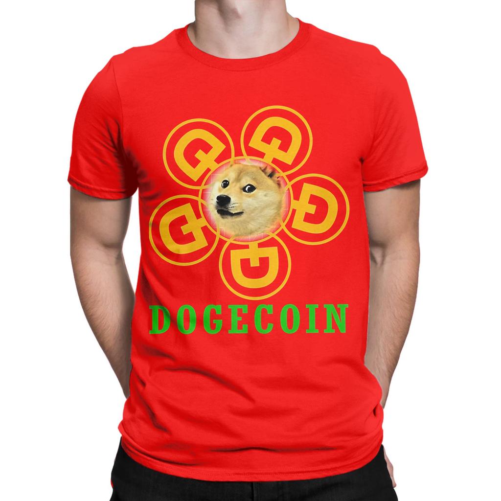 Dogecoin Graphic Funny 100 Cotton Tshirt Dogecoin Tops Tees For Unisex