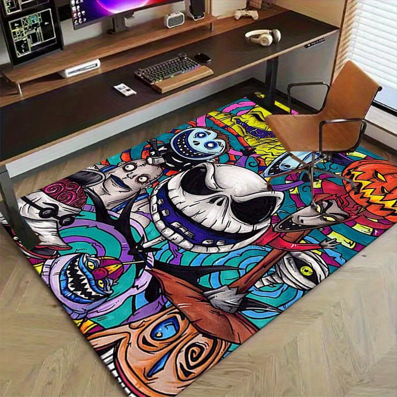 1pc Halloween Themed Carpet for Home Decor, Office Rug, Chair Cover, Outdoor Mat, Gift Ideaz4162