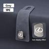 Suede Multifunction Portable Car Seat Hook Storage Hanging Hanger For Lexus CT ES GS NX IS250 RX350 IS200 LX570 UX250h CT200hJT3 