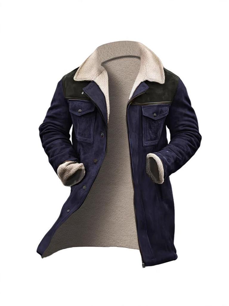 American Style Men's Retro Warm Jacket - 2025 Autumn/Winter Collection