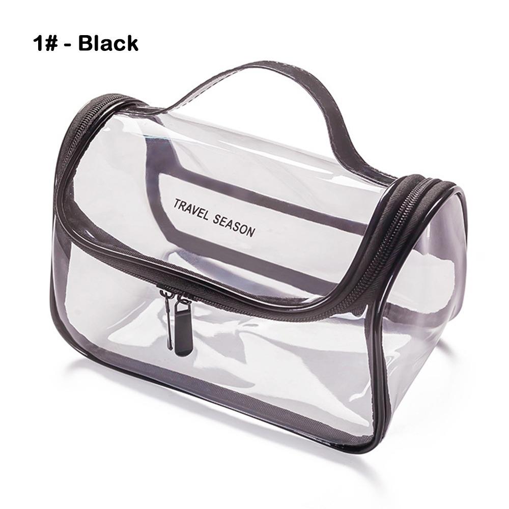 Fashion PVC Cosmetic Bag Large Capacity Travel Organizer Toiletry Bag Multifunctional Storage Transparent Washbag Travel Use