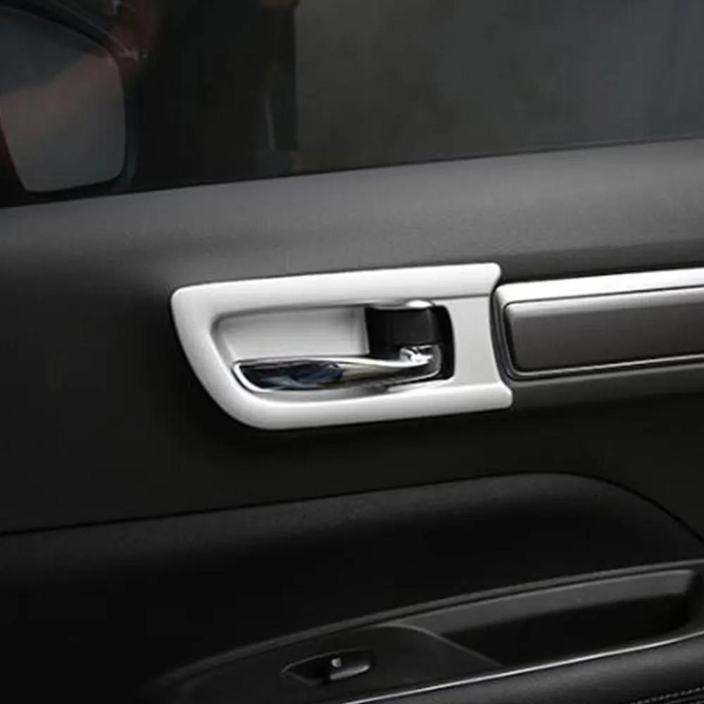 Car Door Handle Bowl Cover for Renault Koleos MK II 2 Samsung QM6 2017 - 2021 2022 2023 Interior Door Handle Sticker Accessories
