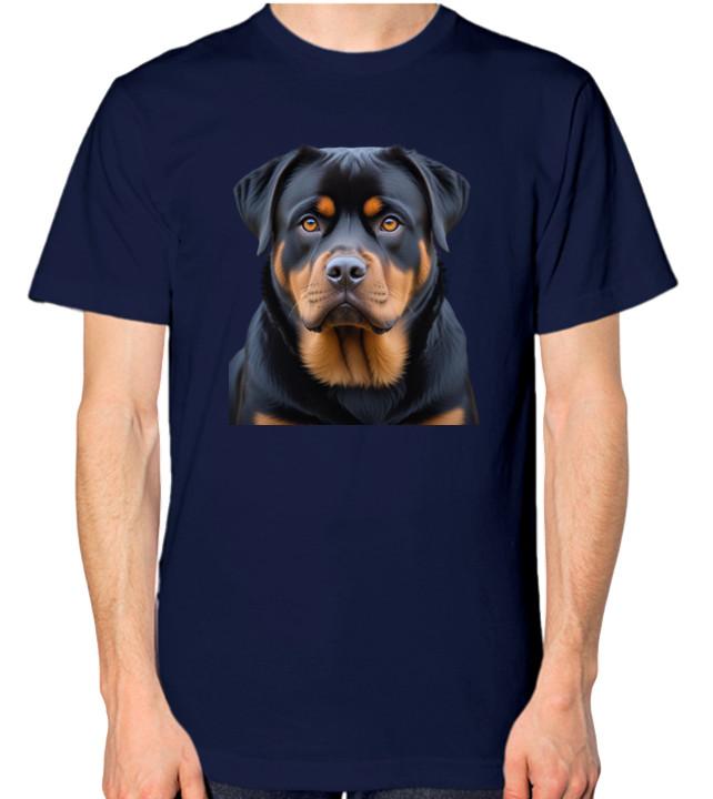 Футболка Ротвейлер Мужская Женская Унисекс Топ с Собакой 4XL