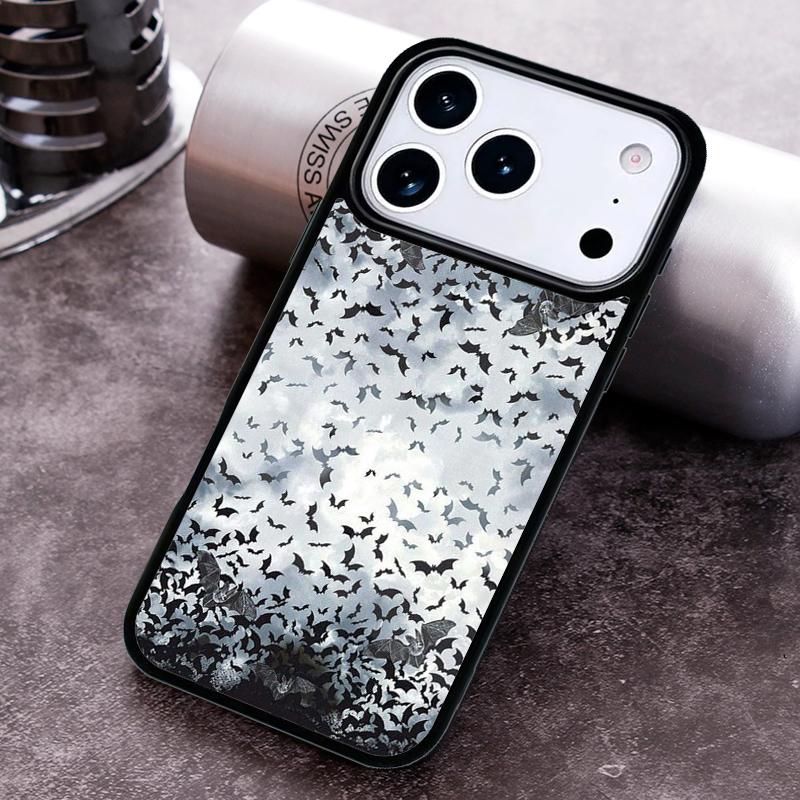 Goth Vampire Bat Gothic Phone Case for iPhone 17 16 15 Pro Max Air 14 13 12 11 Plus Shockproof Cover