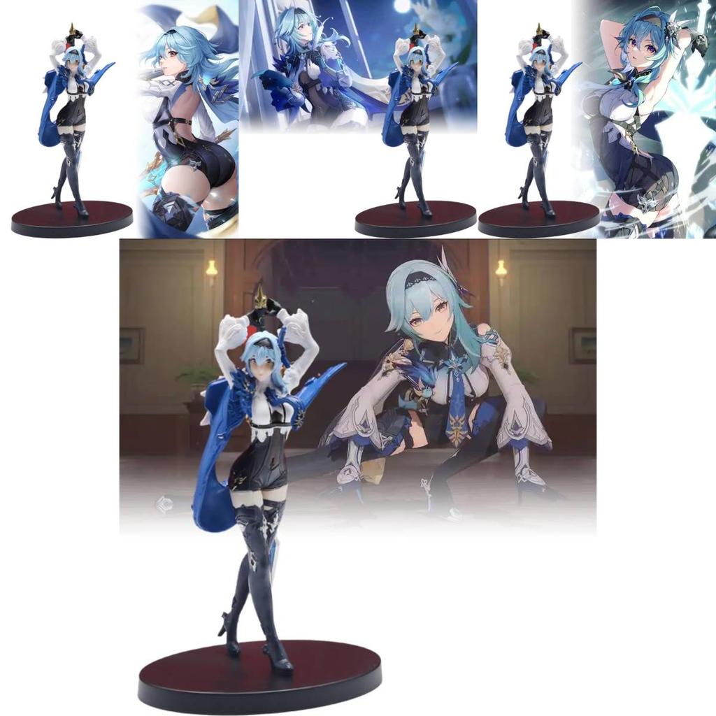 Eula Action Figure From Genshin Impact Stunning Pvc Model Perfect For Car Dashboard Or Shelf Decor