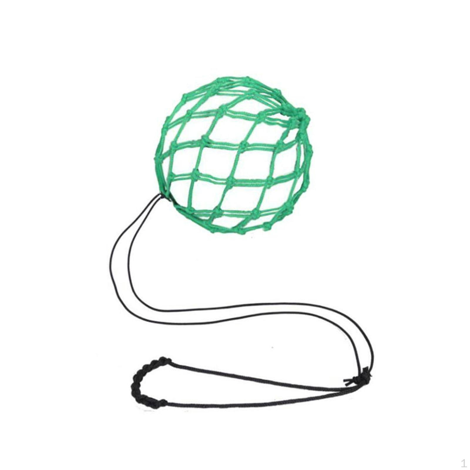 

Football Kick Trainer Soccer Ball Net Kicker Elastic Holder Bag Adjustable Length for Boys,