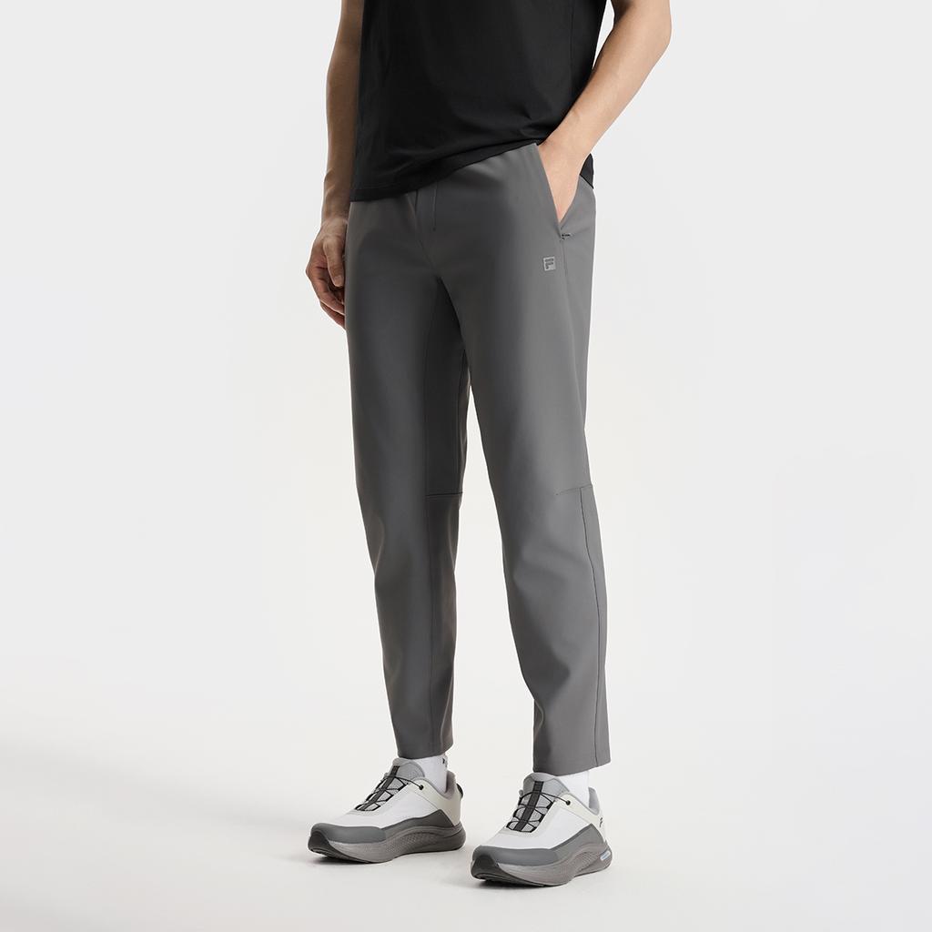 New FILA A.P. Knitted Sweatpants Men's Silent Gray A11M531605FDY