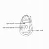 Ergonomic Wireless Rechargeable Vertical Large 11 RGB Lighting Multifunctional DPI Volume Carpal Tissue Compatible with Mouse, Design, Size, Modes,