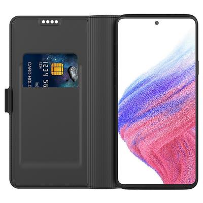 For Samsung Galaxy A17 5G/A17 4G Case Shockproof TPU Inner Shell Leather Phone Cover Card Slot