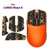 Anti-Slip Mouse Grip Tape Skate Suck Sweat Sticker For Lamzu Maya X Gaming Mouse For Computer E-Sports Gamer