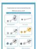 Fusmet 2nd Gen Disposable Ear Piercing Tool Set with Ear Piercer and Nail Gun