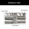 80Pcs Single Ear Hose Clamps 5.8-23.5mm Crimp Hose Clamps Cinches Clamp Rings for Securing Pipe Hoses and Automotive Use