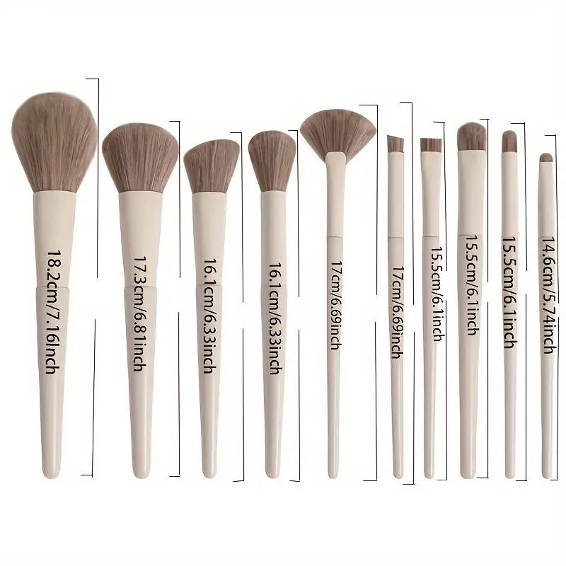 Professional Soft 10-14PCS Makeup Brushes Set for Women Eye Shadow Foundation Blush Powder Concealer Cosmetic Beauty Tools
