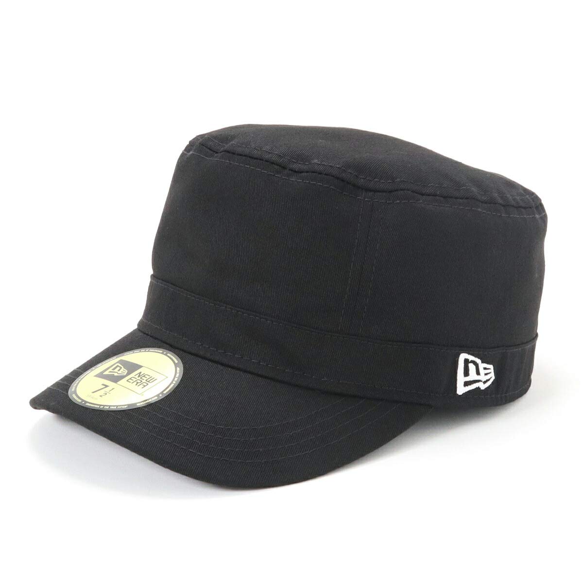 

Кепка саржа хлопок [New Era] WM-01 черный/белый/саржа