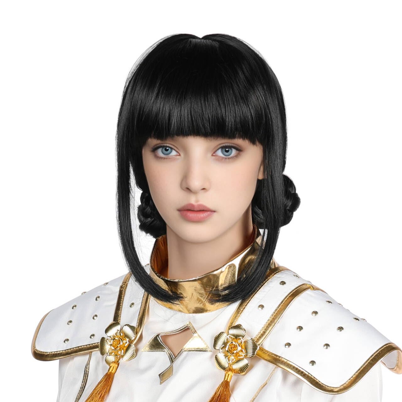 Lange Paarse Gevlochten Pruik Dames Paarse Pruik Met Vlechten Paardenstaart Clip Anime Cosplay Synthetisch Haar Halloween Kostuum Volwassen Accessoire rood