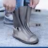 Unisex Waterproof Non-Slip Silicone Rain Boots - Wear-Resistant Overshoes for Mountaineering