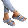 Autumn's New Large-sized Shoes Fashionable Wedge Heel Casual Flip-flops