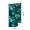 Ink Wallpaper Turquoise, Sea Blue and Yellow for Living Room and Bedroom 50x1000
