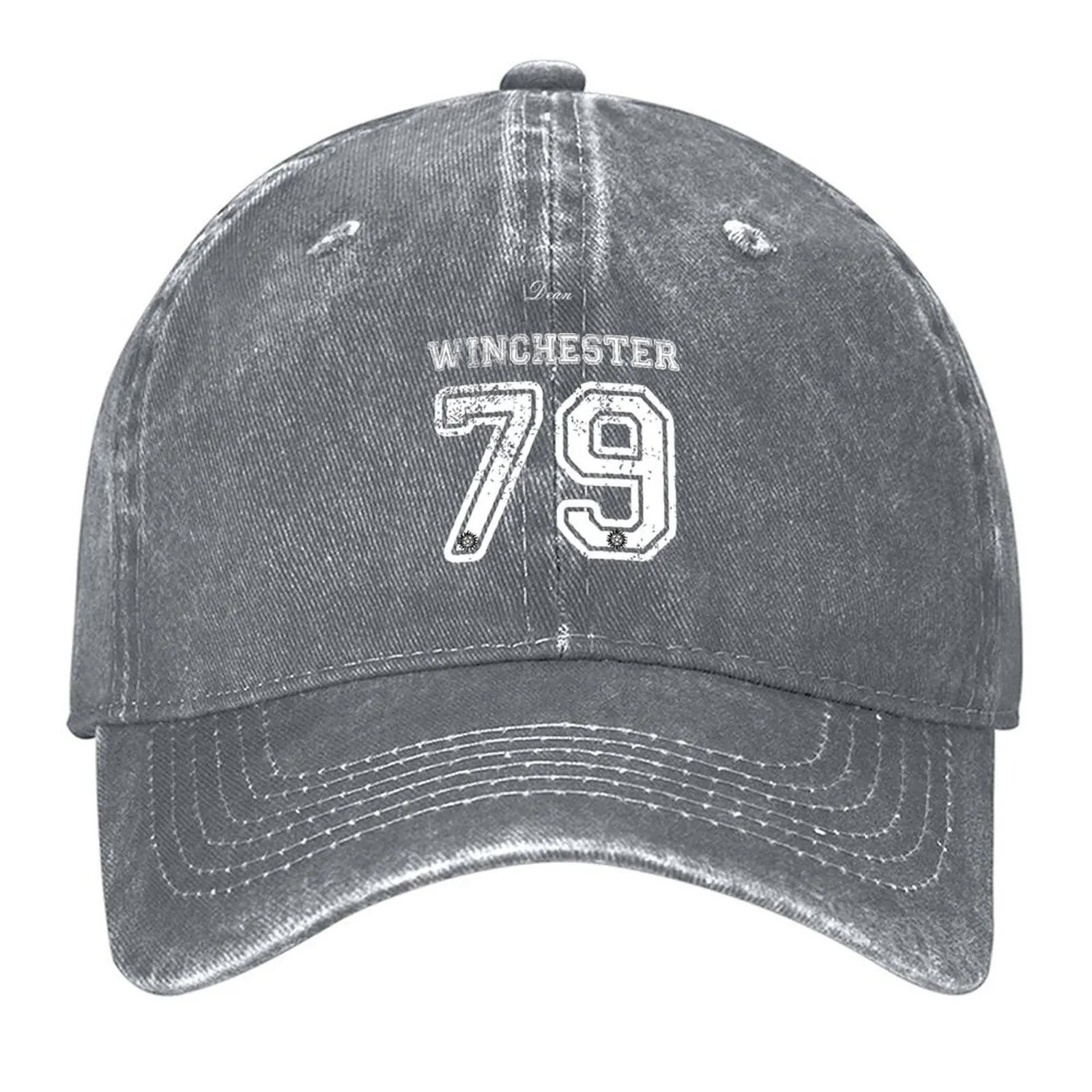 New Team Dean Winchester Baseball Cap Uv Protection Solar Hat Sunhat Hat Beach summer hat Women Caps Unisexs