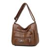 Multi-compartment Simple All-match Middle-aged and Elderly Mother's Large-capacity Casual Shoulder Crossbody Bag