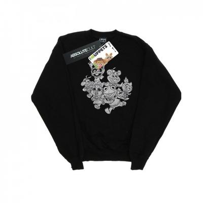 Womens/Ladies The Muppets Muppet Babies Mono Group Sweatshirt