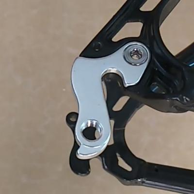 Forcellino deragliatore Forcellino Resistente all'usura Antiossidante Riparazione biciclette Riparazione biciclette Manutenzione Produzione ruote Forcellino per bici