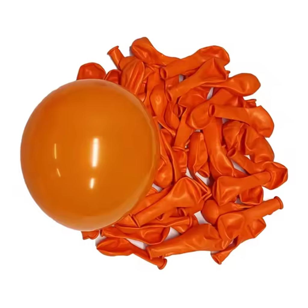 30Pcs 5/10/12 Inch Birthday Balloons In Red Orange Yellow Blue Purple Latex Balloons For Birthday Parties and Anniversaries
