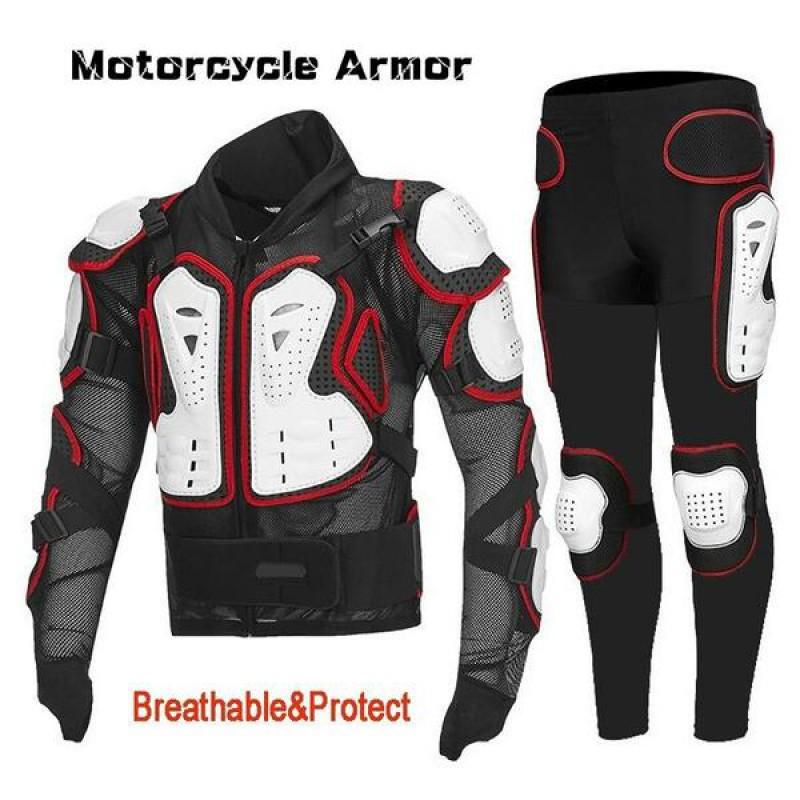 Giacca Paraschiena per Moto da Corsa per Adulti Armatura Protettiva Traspirante Giubbotto di Sicurezza per la Guida Leggero Resistente agli Impatti