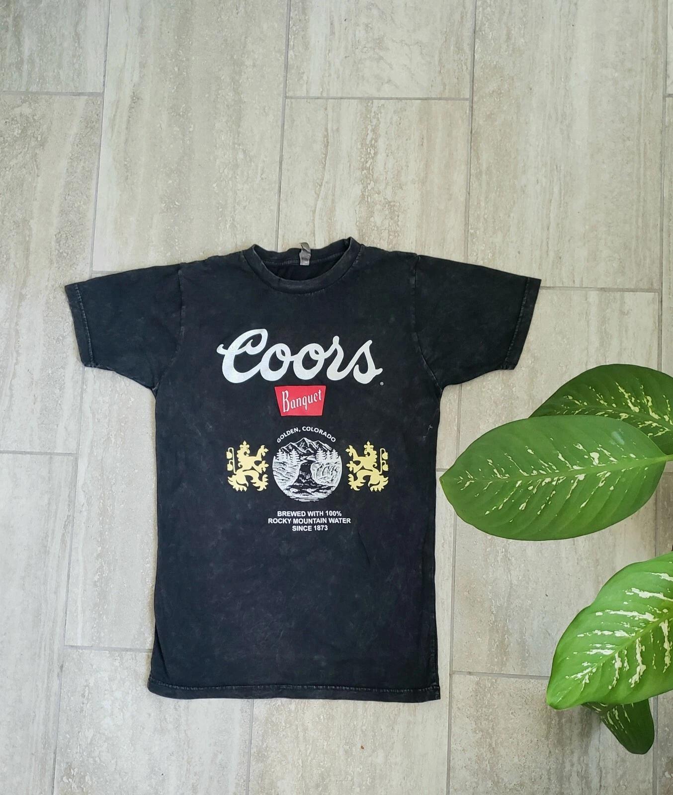 Coors Banquet shirt vintage style S