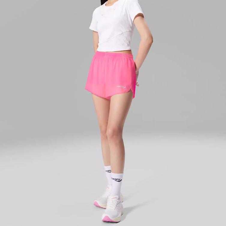 SAUCONY SS25 Womens Running Sports Series Quick-Dry Versatile Simple Sports Shorts Women Shorts SA1259HP01V-PK042