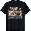 Old School Hip Hop T-skjorte Kassett Graffiti Rap Vintage Unisex Tee