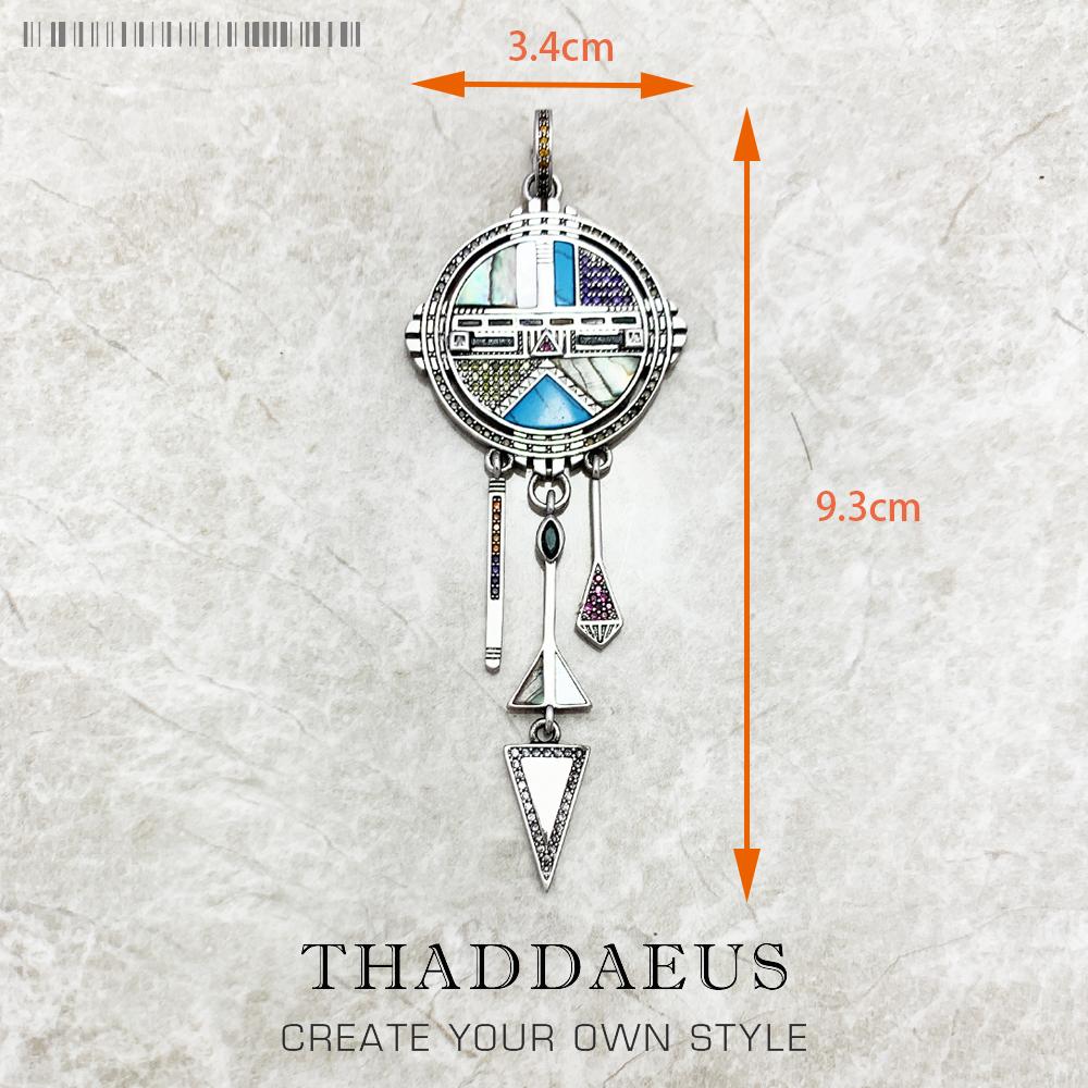 Amulet Magical Lucky Symbol Tree Flower Karma Whell Sun Bird Butterfly Pendants Jewelry 925 Silver Gift For Women Men