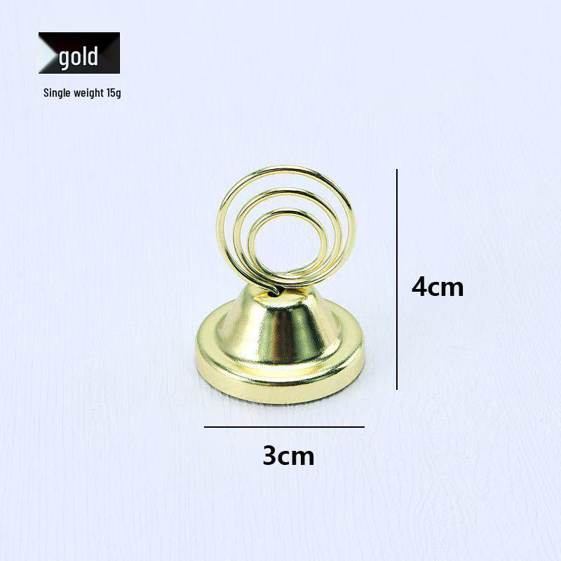 Metal Table Card Holder for Weddings and Restaurants