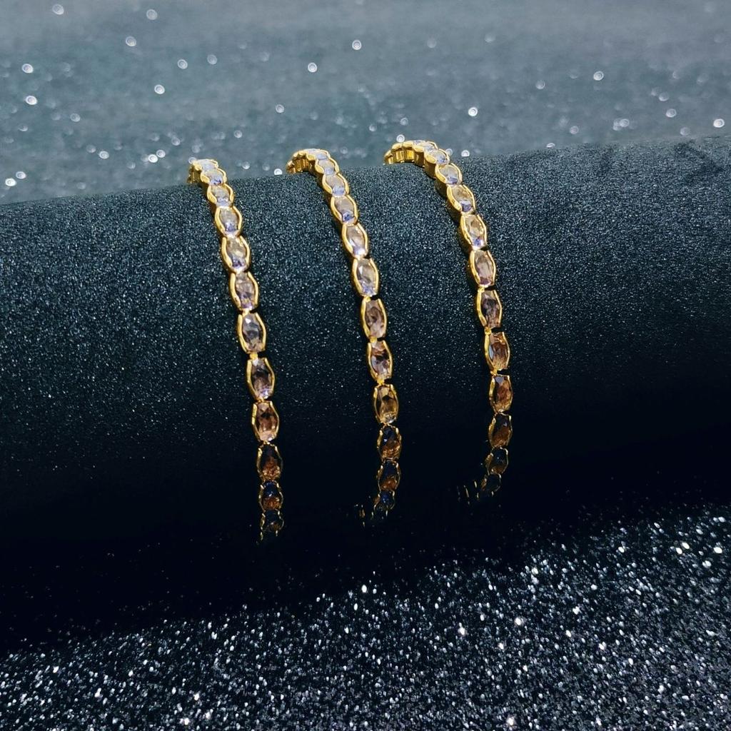 Neues modisches Zirkonarmband zur Anziehung von Reichtum, einfaches farbenfrohes vielseitiges Armband für Damen