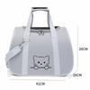 Portable Cross Body Pet Backpack Large Capacity Anti Stress Outdoor Pet Carrier Lightweight Breathable Pet Carrier Pet Travel