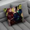 AAya Oosawa And MMitsuki Koga Print Pattern Sofa Cushion Cover Pillowcase Home Party Car Bedding