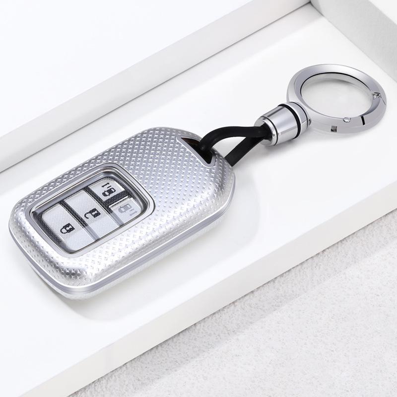 Honda Schlüsselhülle für Civic, CRV, Hybrid, Odyssey, XRV - Schutzschale und Schnalle