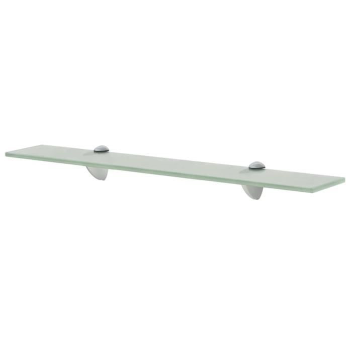 VidaXL Étagères murales 2 pcs Verre 60x10 cm 8 mm
