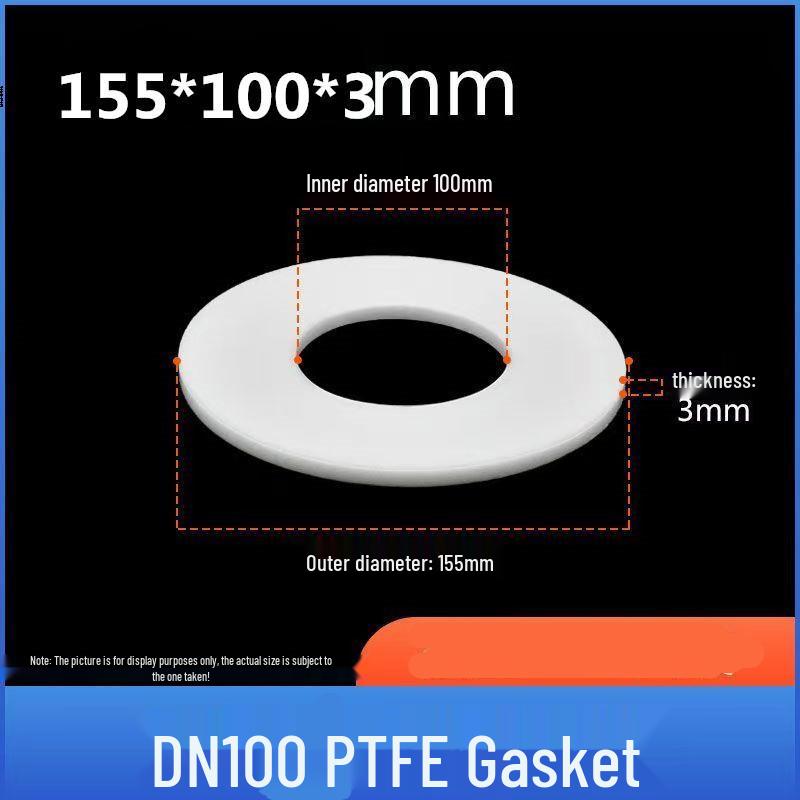 PTFE Teflon Gasket - Polytetrafluoroethylene Flange, Non-standard Machining