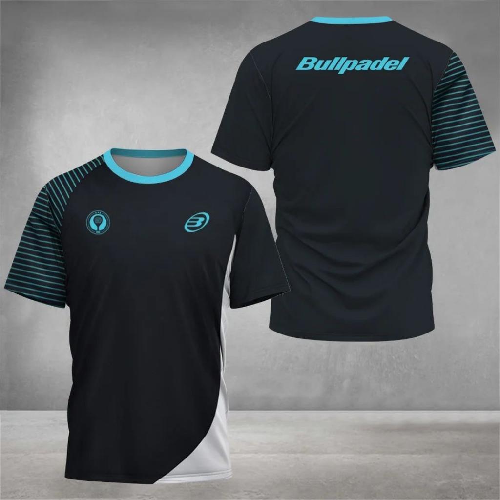 2025 Summer New Men's Fast Drying Sports T-shirt Outdoor Fitness T-shirt Tennis T-shirt Extreme Climbing Walking Short Distance