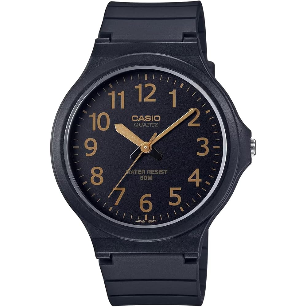

Casio Standard Analog Quartz Watch MW-240-1B2V Men s Black Imported Model Without Box
