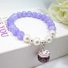 S447 popcorn stone crystal bracelet lucky cat bracelet pearl bracelet hand jewelry direct sales