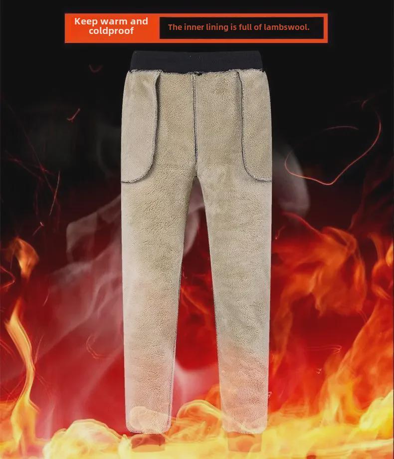 Men's Korean Style Thickened Fleece Hooded Jacket