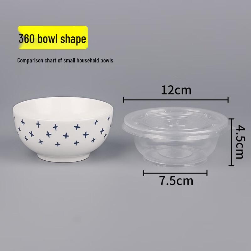 

Disposable Plastic Soup Bowls with Lids