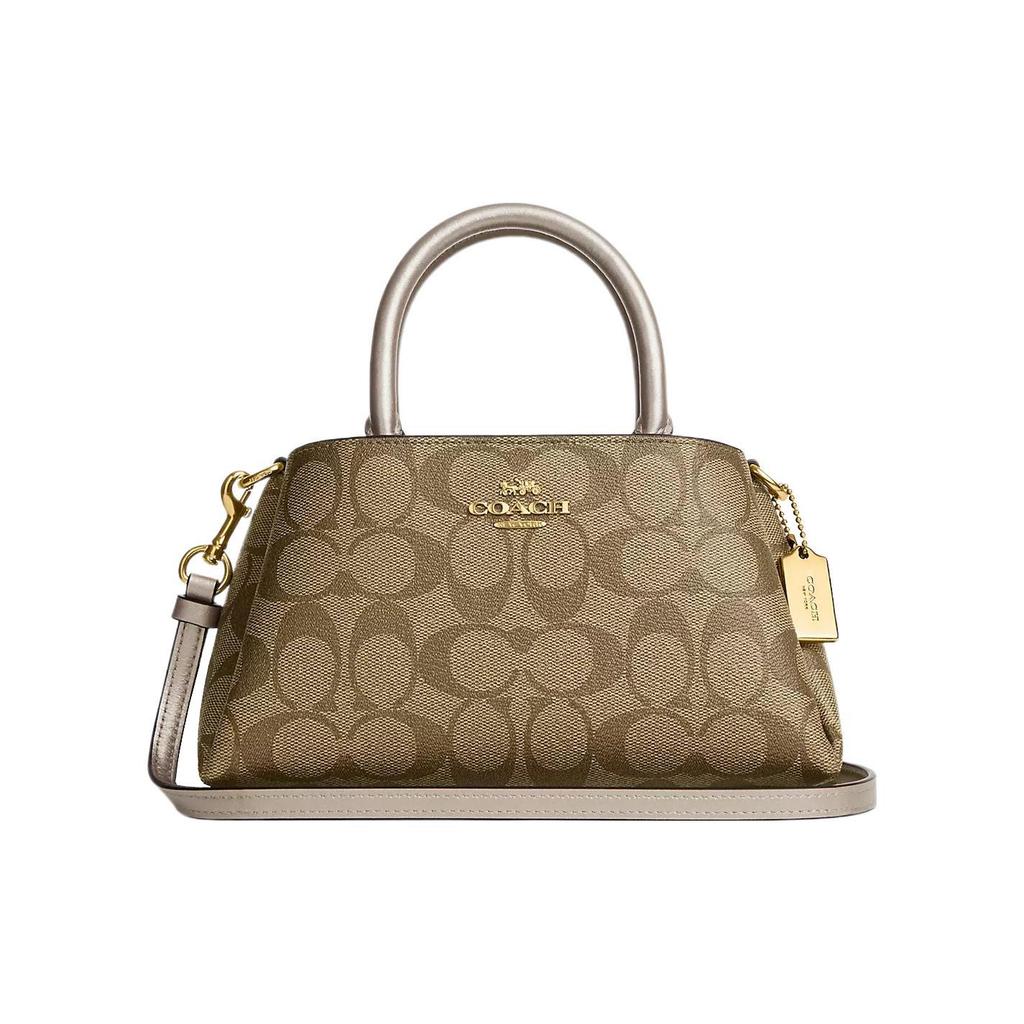 COACH Zuri Cow Leather Shoulder Bag, Crossbody Bag Small Women's Champagne CN308-IMOHY