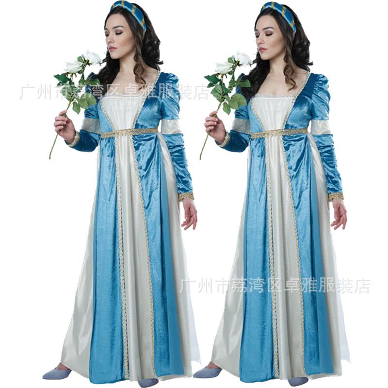 2025 New Popular Frozen 2 Princess Elsa Suit Adult Women's Cosplay Dress